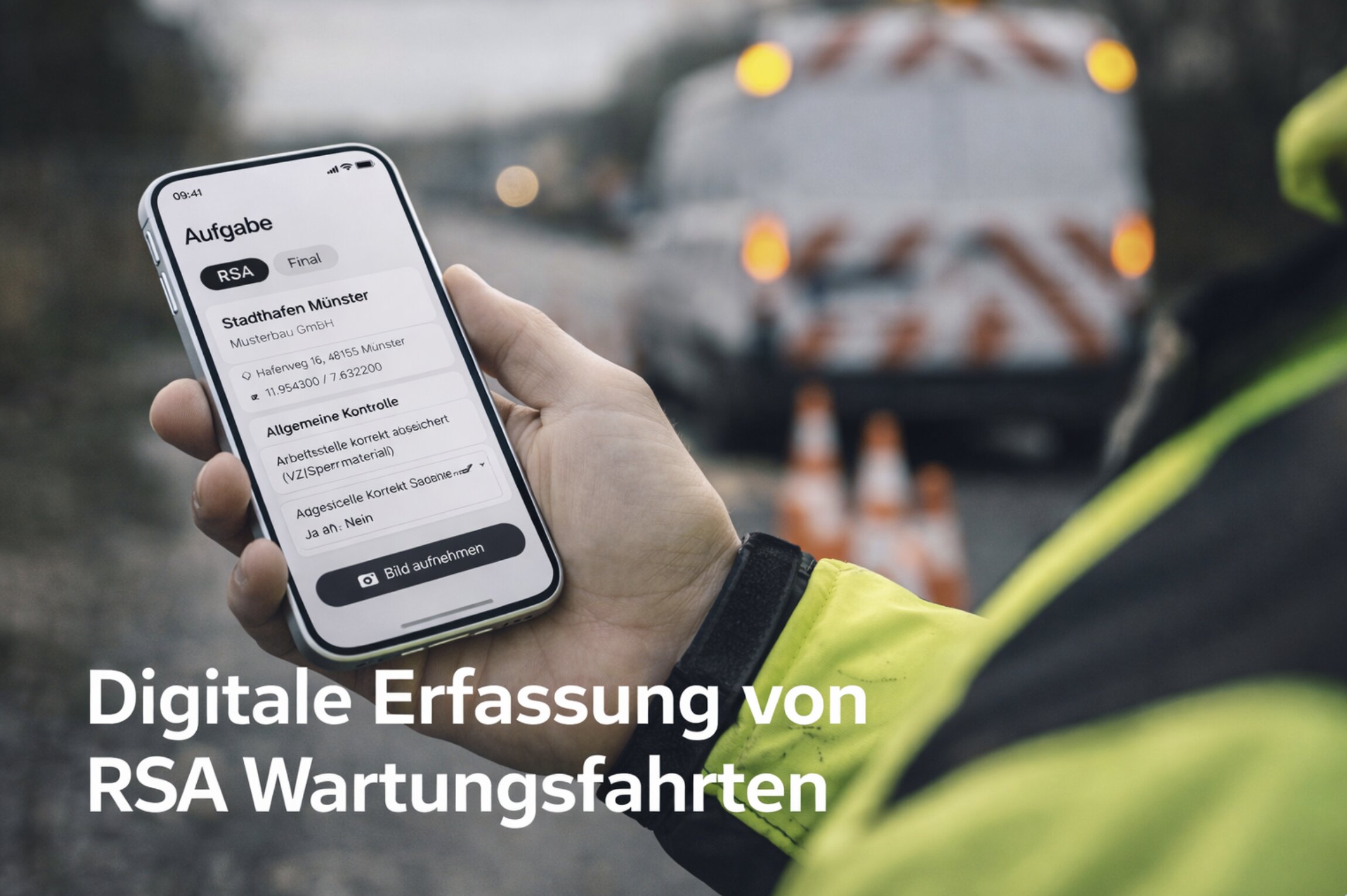 Kontrollfahrten nach ZTV-SA 97 – so setzen Sie es digital um